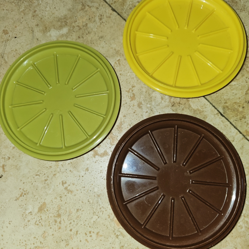 Vintage Tupperware Coasters